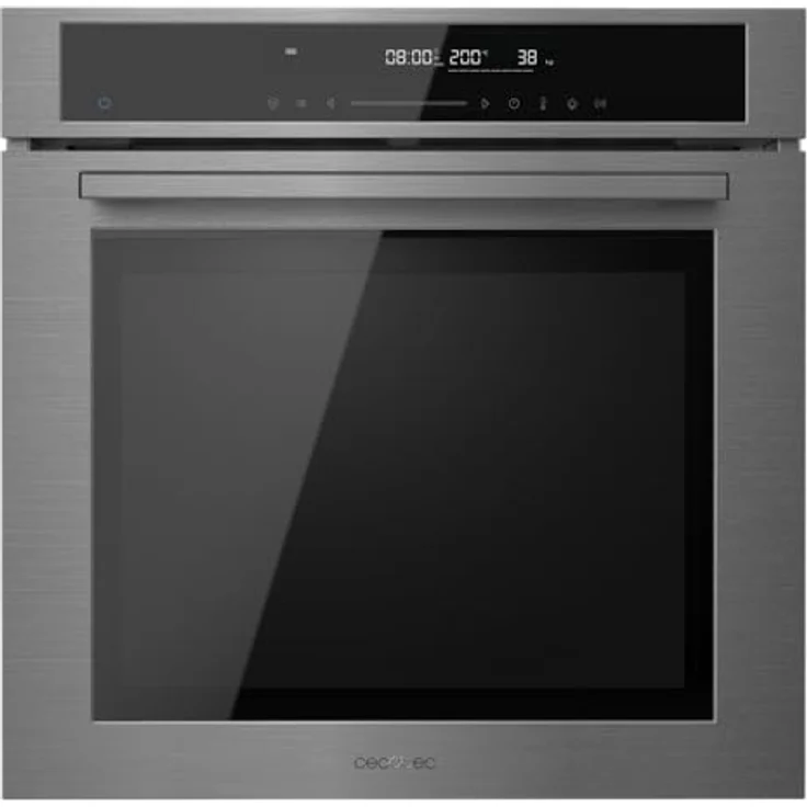 Cecotec Bolero Hexa SM406000 Edge+ A+ Einbau-Backofen, 60 cm, 2900 W, 72 l, 12 Funktionen, Steak Master, Pizza Master, Steam Assist, Auftaumodus, elektronischer Timer – Bild 2