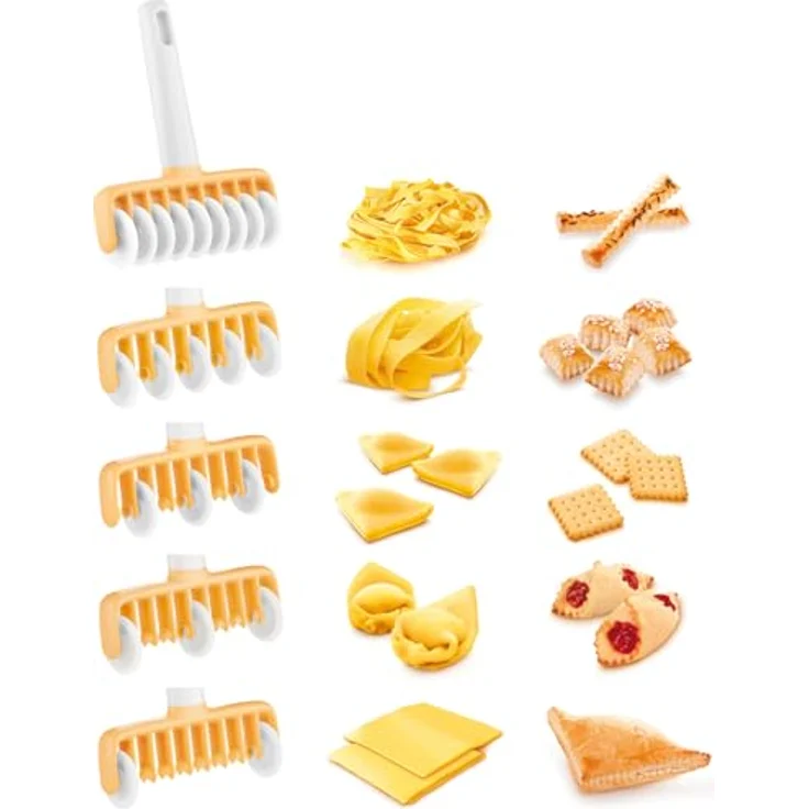 Tescoma Multi-Schneider, Plastik, weiß-gelb, 14.7 x 4.9 x 17 cm – Bild 6