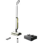 Kärcher Hartbodenreiniger FC 7 Cordless - elektrischer und kabelloser Bodenwischer für 135 qm - müheloses Reinigen bei nur 71 dB in einem Arbeitsgang, Weiss