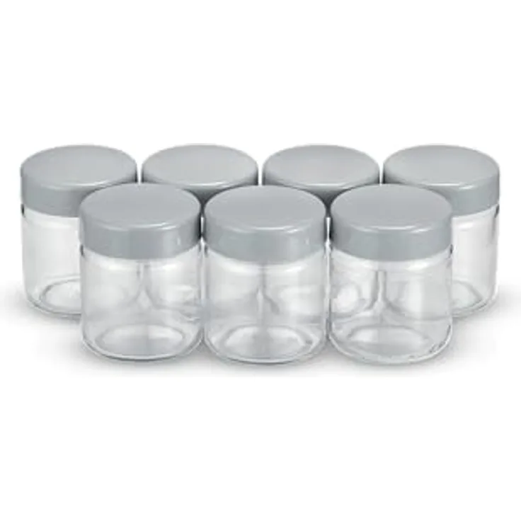 Severin Ersatzglas 150ml für Joghurtbereiter JG 35, 7 Stück