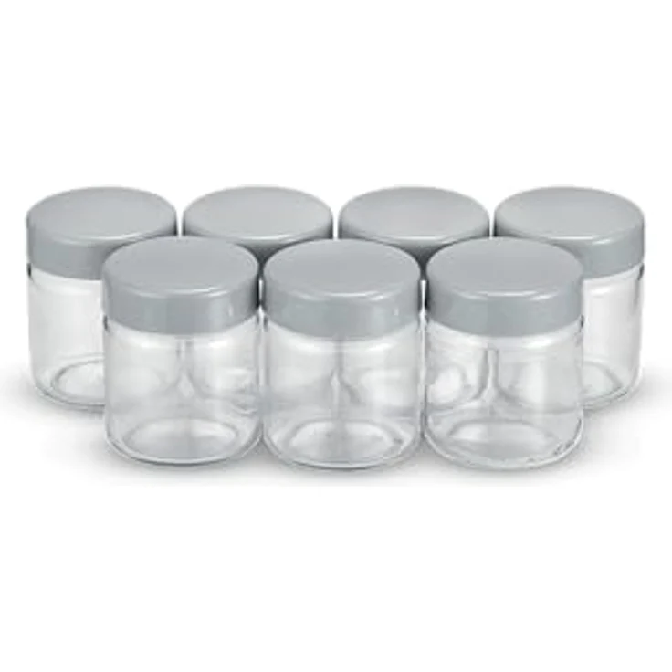 Severin Ersatzglas 150ml für Joghurtbereiter JG 35, 7 Stück – Bild 1