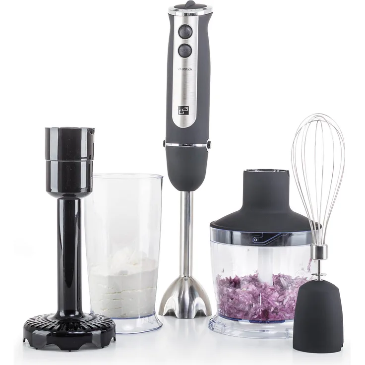 G21 G21 Vitalstick 5in1 800W Stabmixer G21-600865, Schwarz