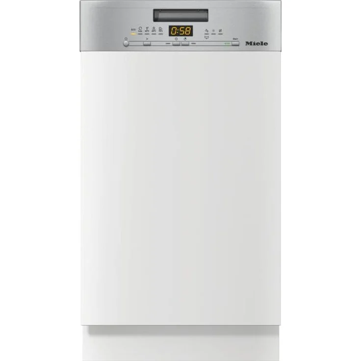 Miele G 5540 SCi Active SL, integrierbarer Geschirrspüler, 45 cm, Edelstahl CleanSteel, 45 dB, Besteckschublade, QuickPowerWash