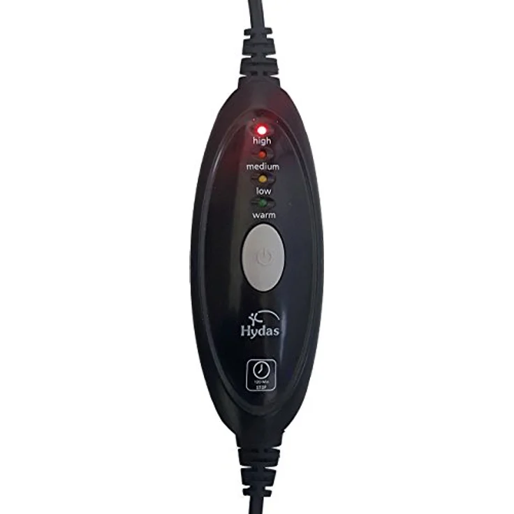 Hydas Nacken und Schulter-Heizkissen elektrisch und extra lang, gezielte Wärme für Nackenbereich, Schultern und Rücken, besonders weicher Stoff, inkl. Überhitzungsschutz (100 W, 230V) – Bild 5