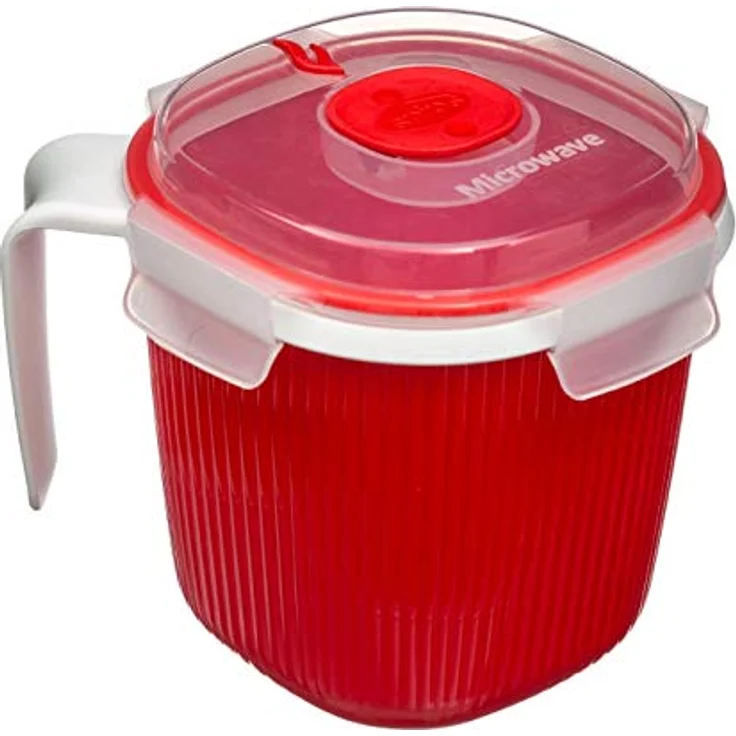 Milchkännchen Kanne Krug Mug aus Kunststoff für Mikrowelle – Bild 2
