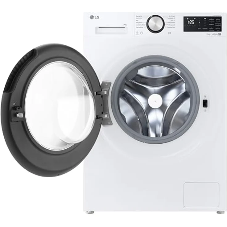 LG F4WX7092W Waschmaschine 9kg mit AquaLock, Steam Funktion und ThinQ TurboWash in Weiß – Bild 2