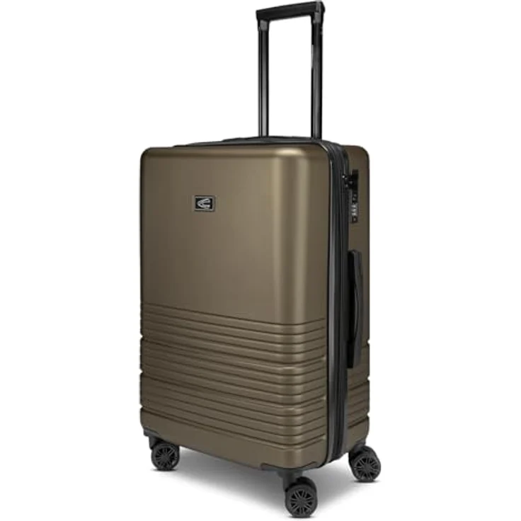 camel active Hanoi 4 Rollen Kofferset 3-teilig, mit Dehnfalte, oliv, 100% ABS, 47 cm x 30 cm x 78 cm – Bild 9