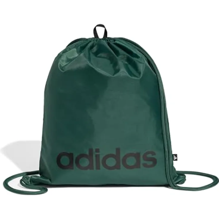 adidas Performance LINEAR GYMSACK, Umhängetasche mit Kordelzugverschluss, leicht und aus 50 % recycelten Materialien, sportliches Design