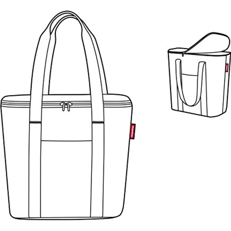 reisenthel THERMOShopper, Kühltasche, 38 x 35 x 16 cm 15 Liter black  – Bild 8