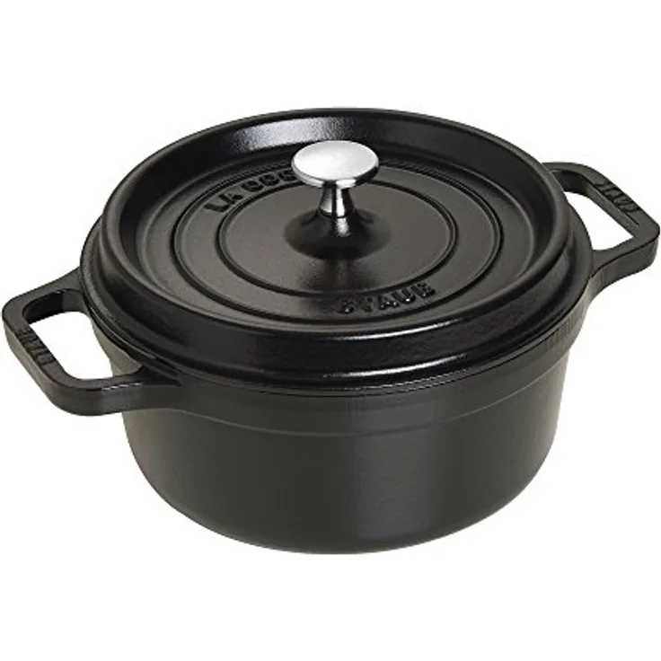 Staub Runde Cocotte 2.75-quart matte black