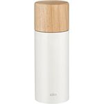 Pfeffer- oder Salzmühle CALABRIA Gewürzmühle Keramikmahlwerk Weiß cilio