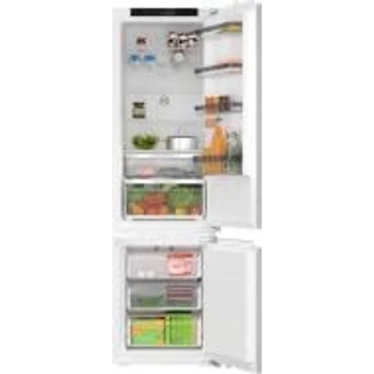 Bosch KIN96VFD0 Serie 4 Einbau-Kühl-Gefrier-Kombination, 194 x 56 cm Nische, 215 L Kühlen + 75 L Gefrieren, 12 Prozent mehr Kühlvolumen, nie wieder abtauen, Hochstabile Türeinsätze – Bild 1