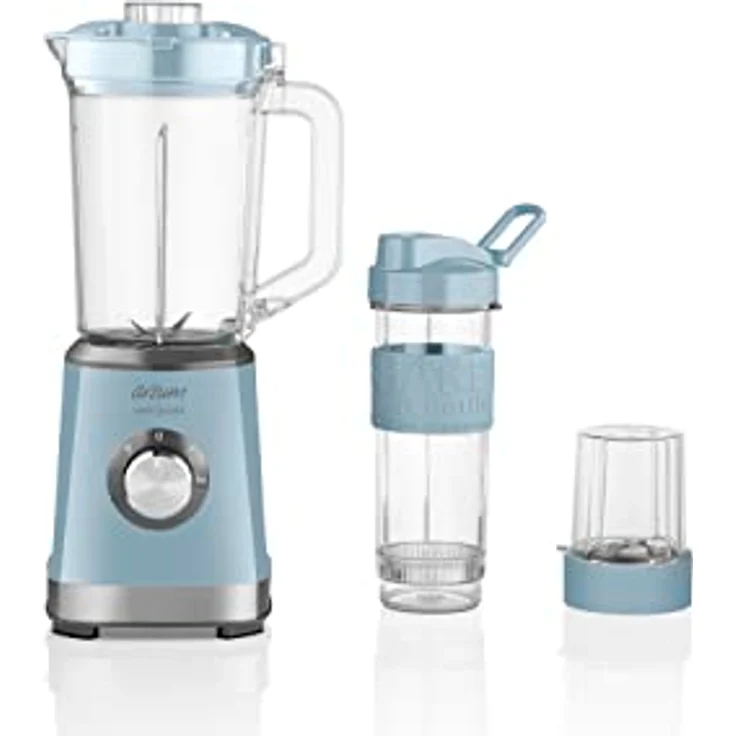 Arzum AR1159 ARZUM MAGICBLEND JUG BLENDER, 500 W motor power, stainless steel, 1200 ml Jar, ice-crushing (Blue) – Bild 2