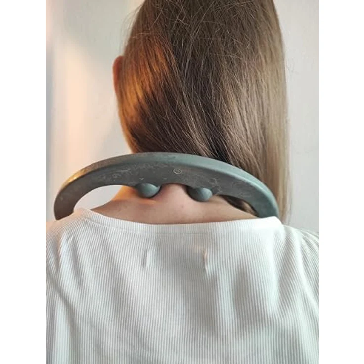 Triggerpunkt Massagegerät + Anwendungsheft ✓ Selbstmassagegerät ✓ Massagestab Rücken ✓ Trigger Stick ✓ Massage Haken – Bild 2