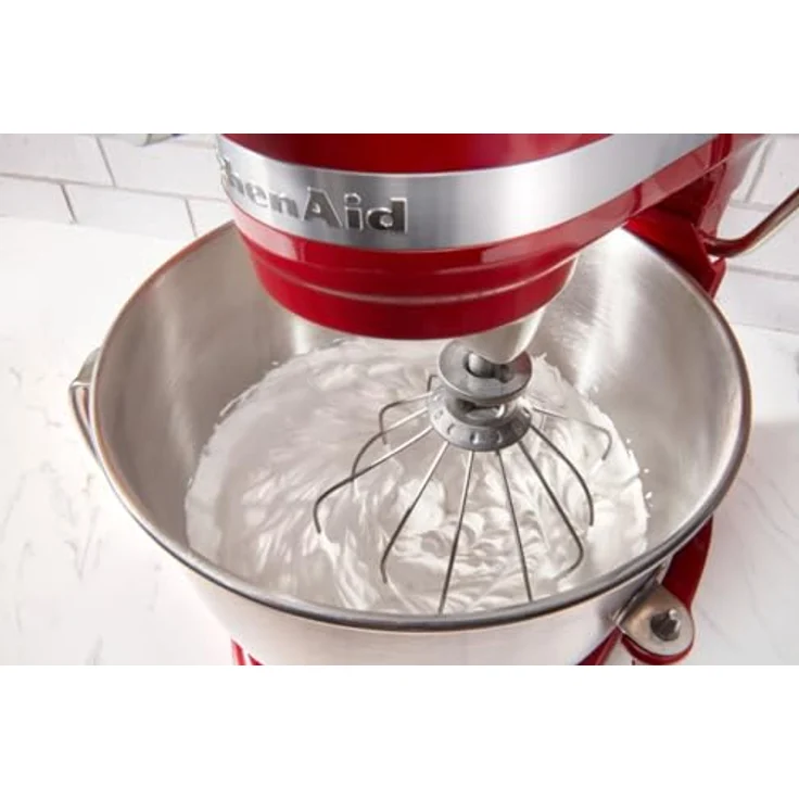 KitchenAid 5KSMBL6W SCHNEEBESEN MIT 6 DRÄHTEN FÜR GROSSE KÜCHENMASCHINEN, 18/10 Stahl – Bild 3