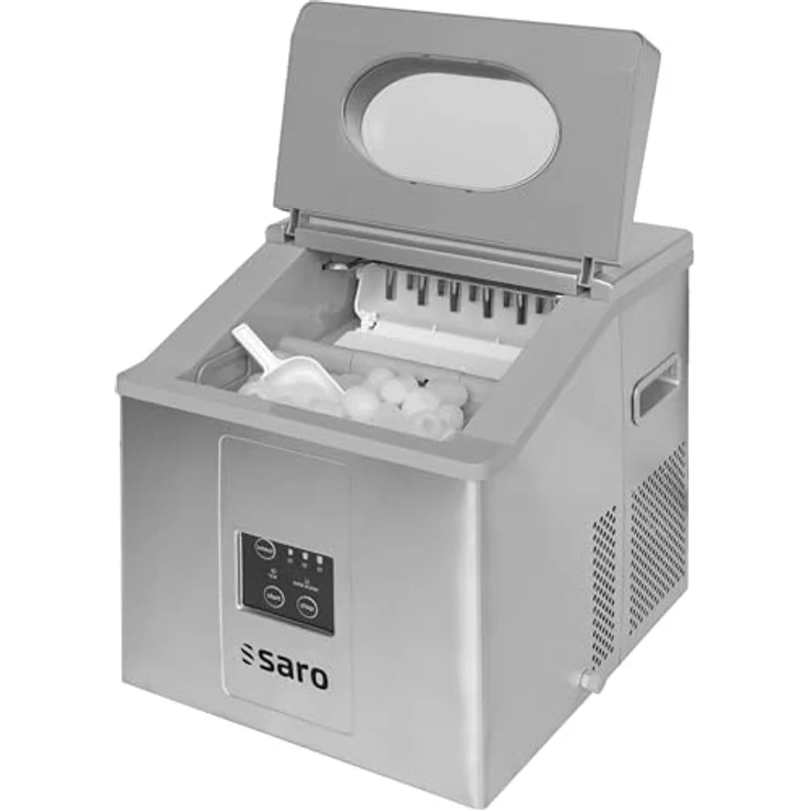 Saro EB 15 Eiswürfelbereiter-15 kg-24 h-230 V-1 Ph-0,16 kW-3 Eiswürfelgrößen wählbar-Luftkühlung – Bild 2