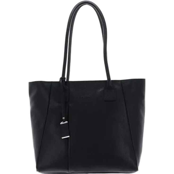 Picard Shopper, eleganter Einkaufstaschen aus echtem Rindsleder, schwarz, mit geräumigem Hauptfach und Zipperverschluss – Bild 1