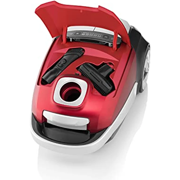 ETA Adagio ETA351190000 Bodenstaubsauger, mit Beutel, 800 Watt, 13 m Aktionsradius, rot – Bild 4