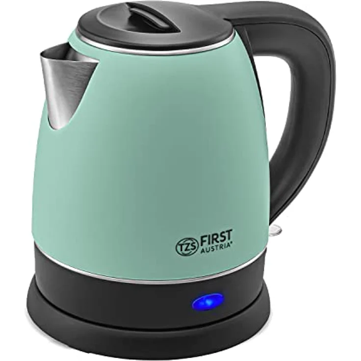 First Austria 5407-3-GN Wasserkocher, 2000 Watt, 1,2 Liter, Wasserstandsanzeige, Kontrollleuchte, grün – Bild 2
