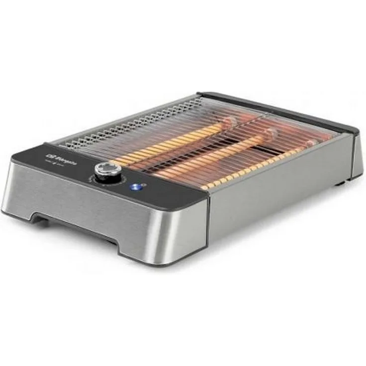 Orbegozo TO 2030, Toaster 600 W, silberfarben, horizontal, EU-Stecker