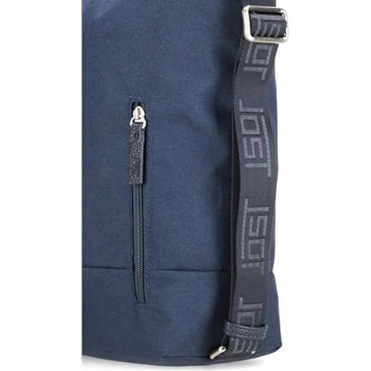 Jost Bergen 1103 3-Way Bag, Handtasche/Rucksack in Blau, flexibles Tragen auf Rücken oder Schulter – Bild 8