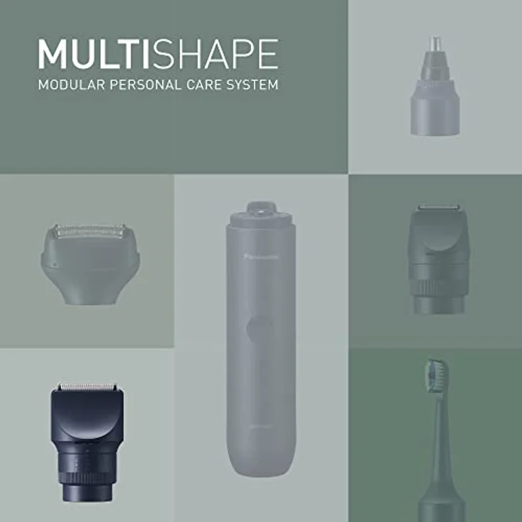 Panasonic MULTISHAPE modulares Körperpflege-System ER-CTW1, Bart- und Haartrimmer für Männer – Bild 2