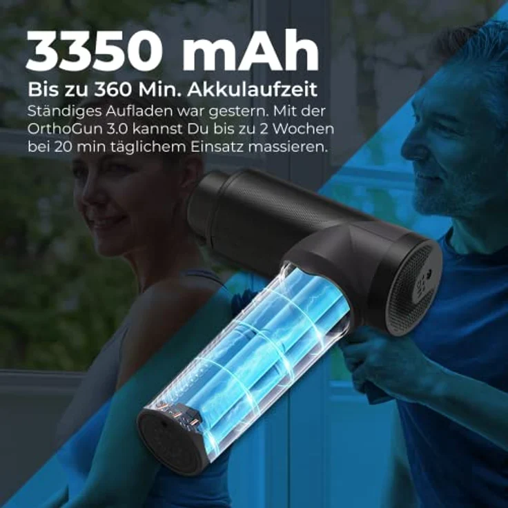 OrthoMechanik 3.0 | Massagepistole mit App | OrthoGun (Standard) – Bild 4