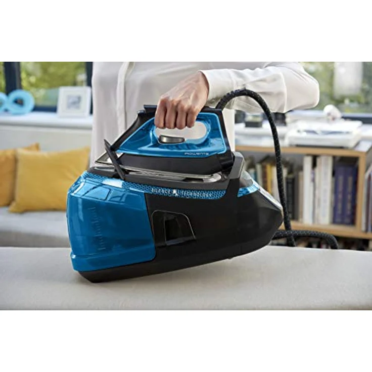 Rowenta Silence Steam Pro Bügelstation, unbegrenzte Laufzeit Silence Steam Pro (450 g-min) Única blau – Bild 3