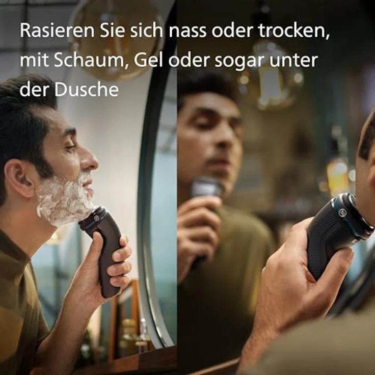 Philips Shaver Series 3000 Elektrorasierer für Männer mit SkinProtect-Technologie, Anthrazit, kabellos – Bild 5