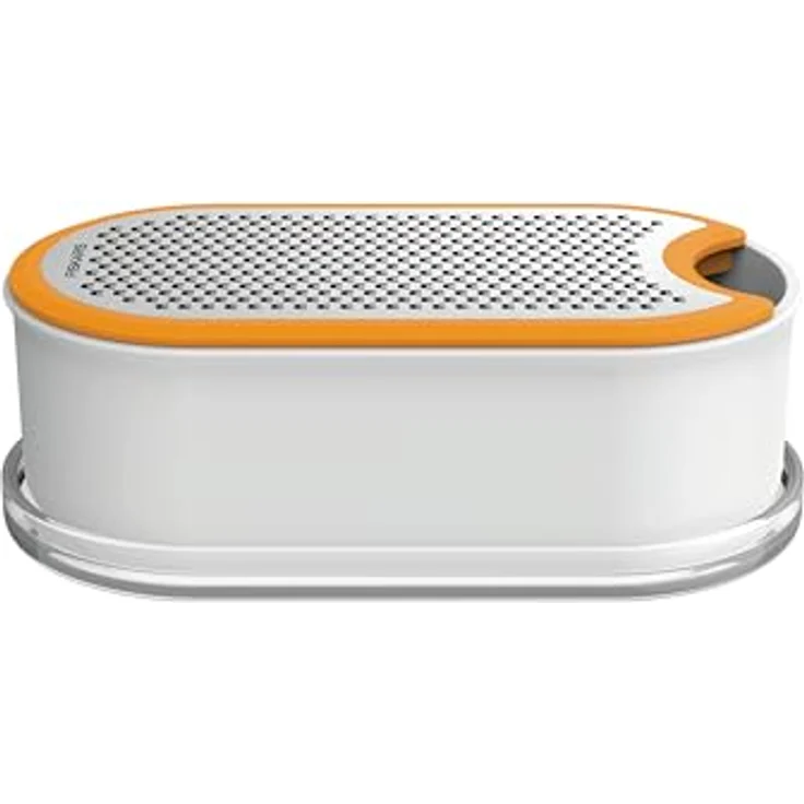 Fiskars Handreibe mit Behälter, Füllinhalt: 400 ml, Maße (LxBxH): 16,8 x 9,0 x 5,9 cm, Metall-Kunststoff, Functional Form, 1019530 – Bild 2