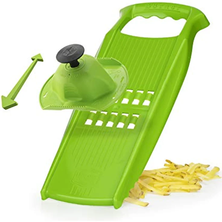 Börner Rösti PowerLine Kartoffelpuffereibe (Grün) • Gemüsereibe für Schweizer Rösti oder Zucchinipuffer • Gemüseschneider & Hobel ideal für Kartoffeln • Küchenhobe – Bild 4