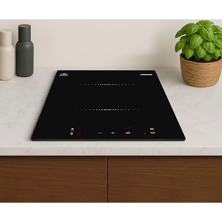 PRINCESS 303015 Doppel-Induktionskochplatte, vertikales Einbau- oder Standgerät mit 3300 W, Touchscreen und Sicherheitsfunktionen – Bild 2