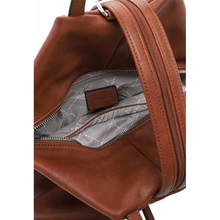 Tamaris Freizeitrucksack Nele, Feinsynthetik, verstellbare Rückenriemen, Reißverschluss, uni-design – Bild 4