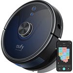 eufy RoboVac L35 Hybrid Gen. 2023 Saug- & Wischroboter (WLAN Funktion, iPath Laser Navigation, 3200Pa Saugkraft, Multi-Floor Mapping, Elektronischer Wassertank), Schwarz