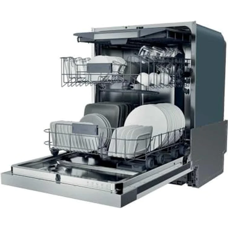 Haier XH4C4F1S, teilintegrierter Geschirrspüler mit 14 Maßgedecken, 5 Programmen, automatischer Türöffnung und Besteckschublade – Bild 9