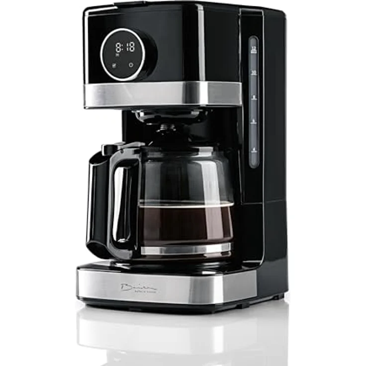 Barista Kaffeemaschine Touch, Filterkaffeemaschine mit 900W, 1,5L Glaskanne für bis zu 12 Tassen, Timerfunktion und Aromastärke-Einstellung – Bild 1
