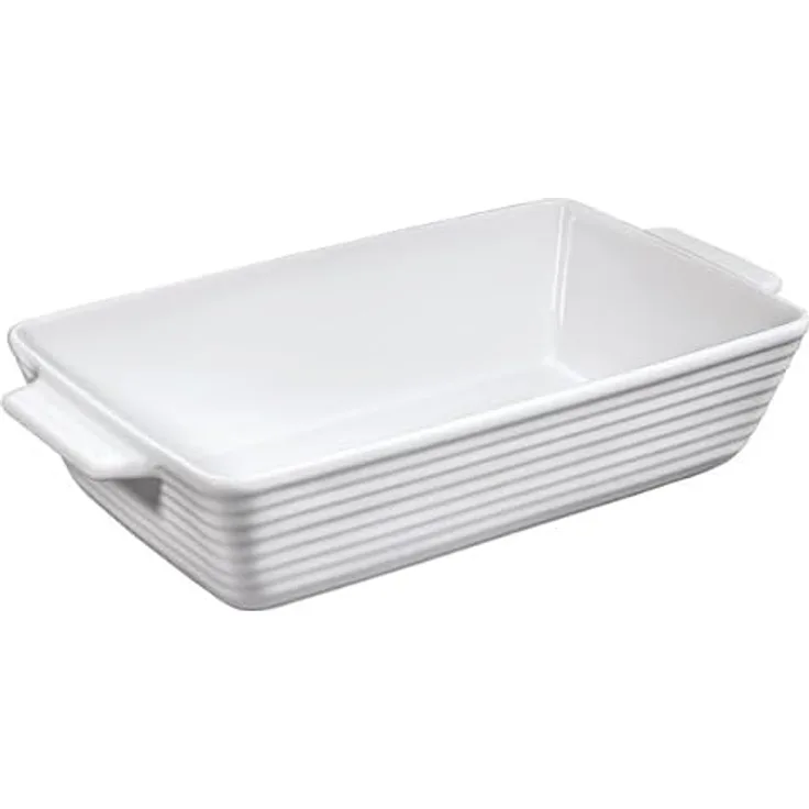 Küchenprofi Gratinform rechteckig 24 cm BURGUND, feuerfestes Hartporzellan, hitzebeständig bis 280 °C, elegantes Design