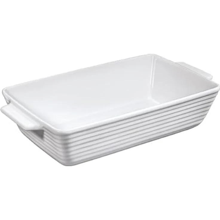 Küchenprofi Gratinform rechteckig 24 cm BURGUND, feuerfestes Hartporzellan, hitzebeständig bis 280 °C, elegantes Design