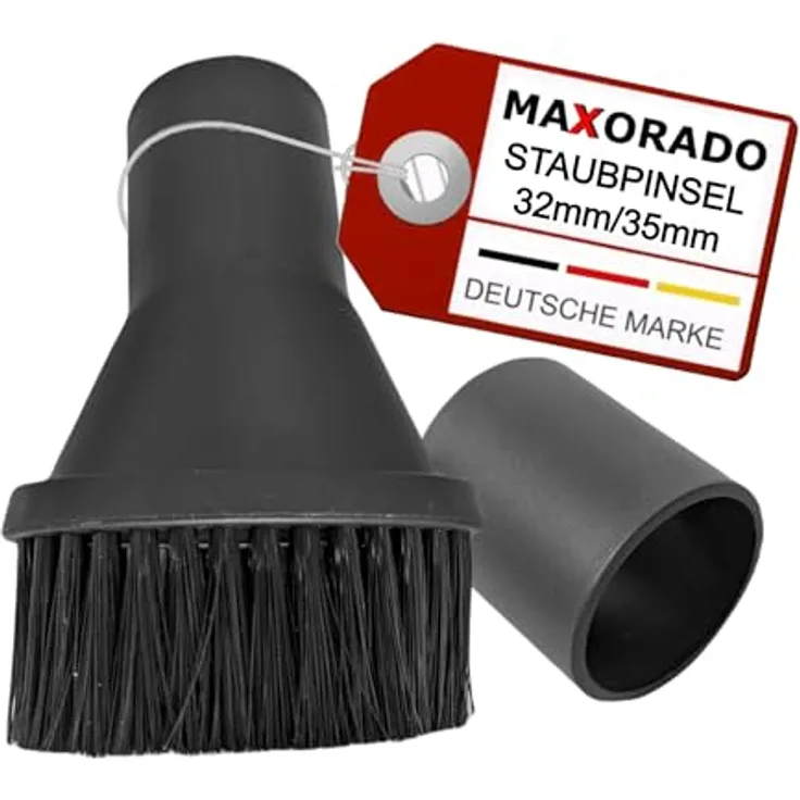 Maxorado Staubpinsel Möbelpinsel Staubsauger Aufsatz Pinsel Ersatzteil für/kompatibel mit AEG Siemens Miele Rowenta Samsung Bosch BSH Electrolux Miele Nilfisk Numatic 30 32 35 mm