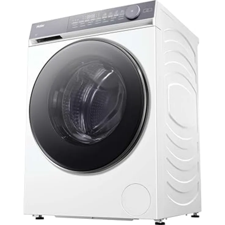Haier HW80-B14367WU1 Waschmaschine, 8kg, hOn App, FlexyTime, XL-Trommel, weiß, 1400 U/min, Refresh-Funktion