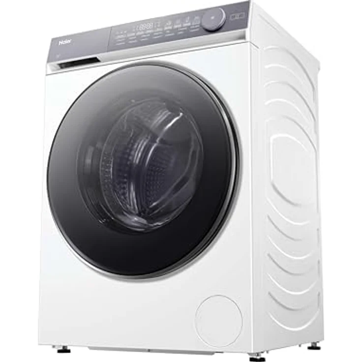 Haier HW80-B14367WU1 Waschmaschine, 8kg, hOn App, FlexyTime, XL-Trommel, weiß, 1400 U/min, Refresh-Funktion – Bild 1