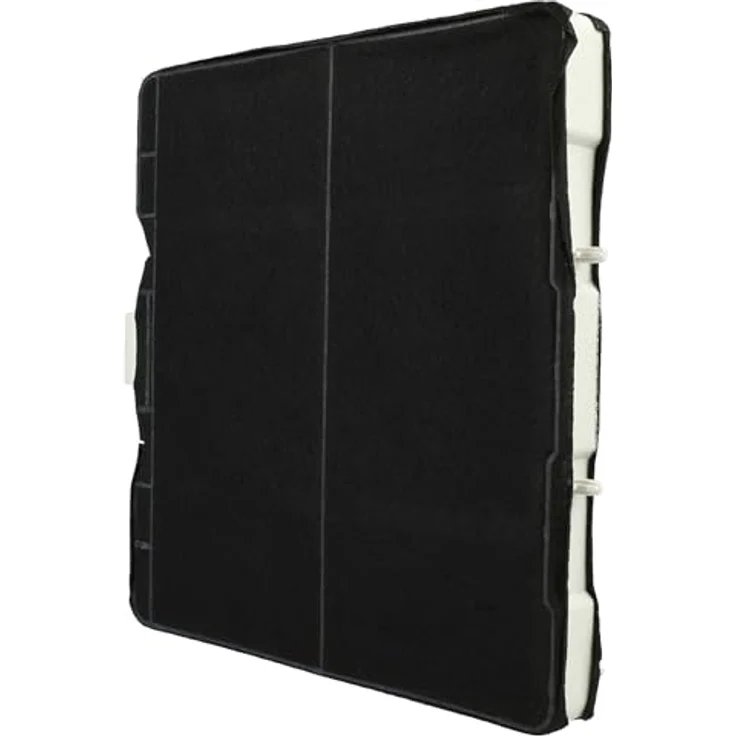 vhbw Aktivkohlefilter kompatibel mit Viva Dunstabzugshaube, 23,3 x 21,5 x 2,2 cm, effektiv gegen Gerüche und Fettablagerungen – Bild 8