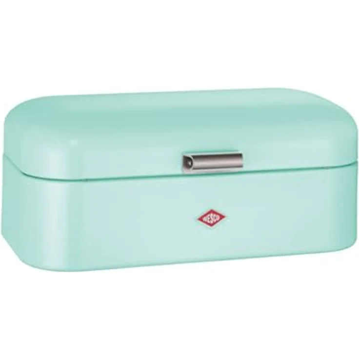 WESCO Grandy Brotkasten mint, pulverbeschichtetes Stahlblech, Lüftungslöcher und stabiler Handgriff – Bild 1