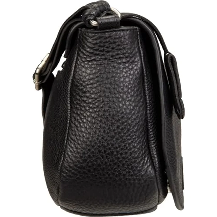 Burkely Soft Skylar Umhängetasche, 100% Leder, schwarz, 21 cm x 8.5 cm x 16 cm – Bild 3