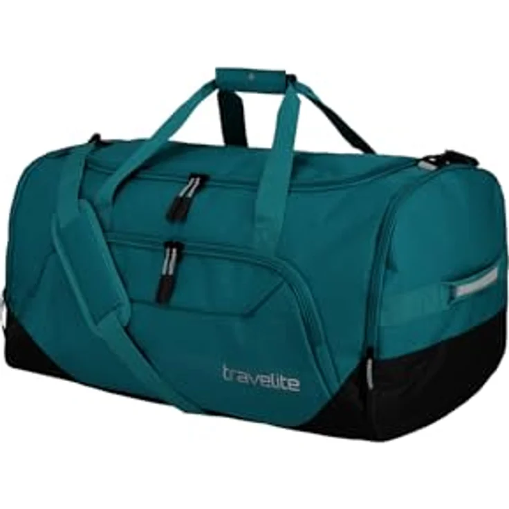 Travelite Kick Off Reisetasche L, 60 cm, petrol, 100% Polyester – Bild 2