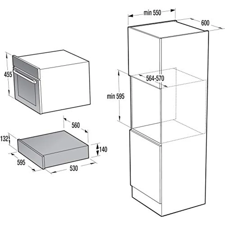 Gorenje Wärmeschublade WD1410X – Bild 2