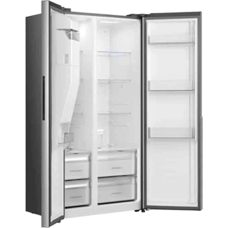 Gorenje NRS917E61X, freistehender Side-by-Side Kühlschrank, Edelstahl, 178.6 x 91.1 x 61.5 cm – Bild 8