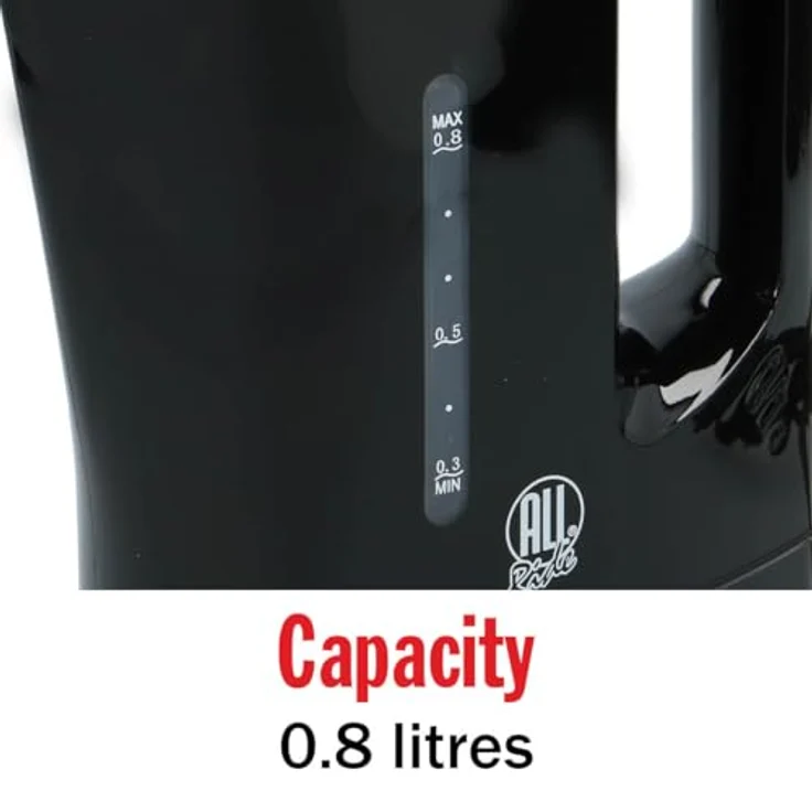 All Ride Reise-Wasserkocher 1L, 24V, 300W, schwarz – Bild 4
