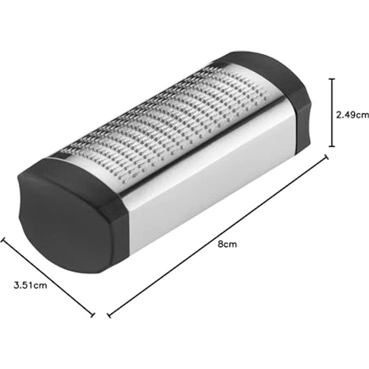 WMF Top Tools Muskatreibe mit Aufbewahrung, 8 x 2,5 x 3,5 cm cm, Edelstahl, Kunststoff, spülmaschinengeeignet – Bild 10