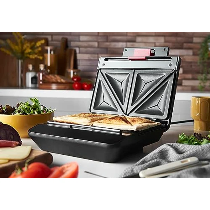 RUSSELL HOBBS Sandwichmaker 26800-56, 750 W mit 3x langlebiger Antihaftbeschichtung – Bild 2